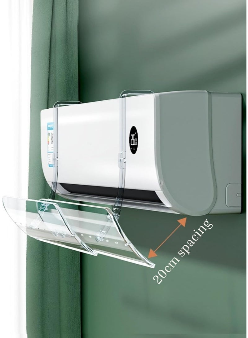 Ac Deflector Air Conditioning Adjustable Anti Cold Baffle, Deflector, Manual Adjustment of Air Conditioning Wind Direction, Used in Living Room, Offices - Image 5