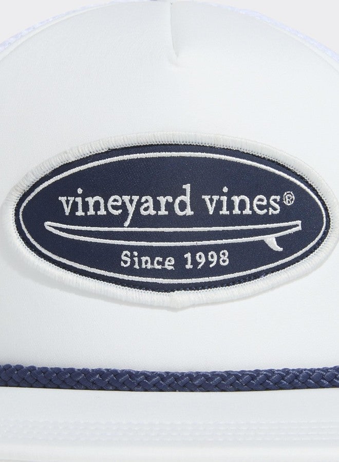 Vineyard Vines Surf Logo Patch Foam Trucker - Image 3