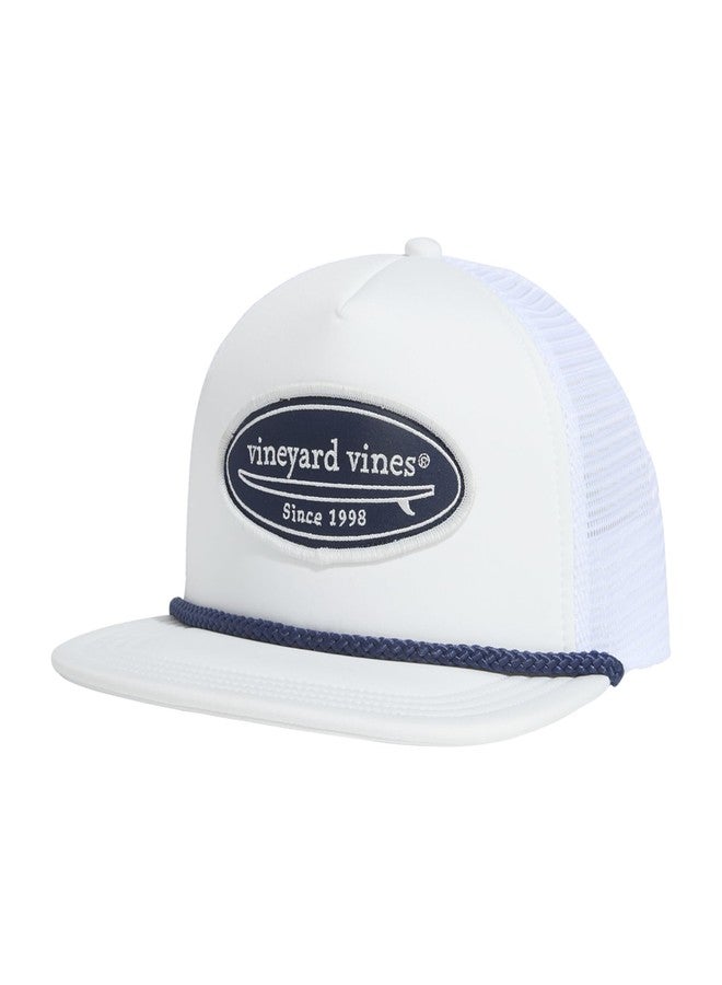 Vineyard Vines Surf Logo Patch Foam Trucker - Image 1