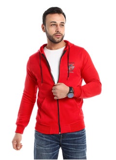 Mens Printed Monkey Hoodie With Front Pockets and through zipper