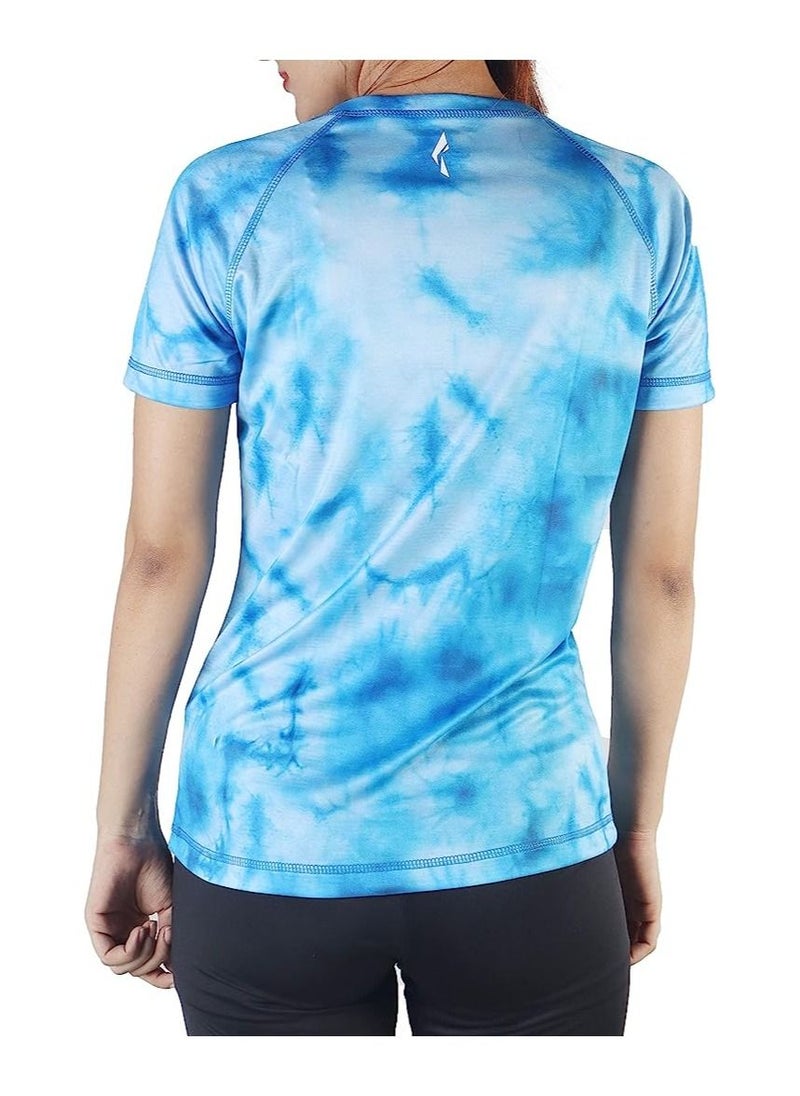 FLUSH - Flush Women's T-shirt Short Sleeve Workout Crewneck Sports Yoga Running Dry Fit Activewear T-Shirt - Image 1