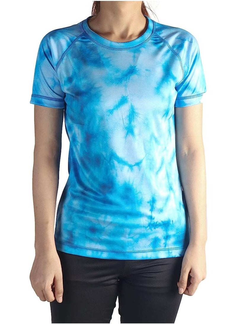FLUSH - Flush Women's T-shirt Short Sleeve Workout Crewneck Sports Yoga Running Dry Fit Activewear T-Shirt - Image 1