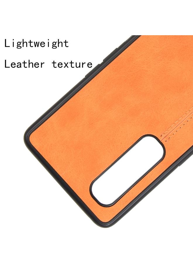 S-TOP Case For Oppo Find X2 Pro Shockproof Sewing Cow Pattern Skin PC + PU + TPU Case - Image 4