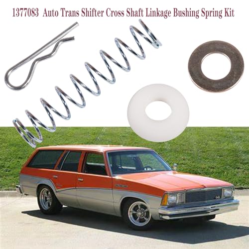 BEONEO 1377083 Chevy C10 Transmission Shift Lever Linkage Bushing Spring Kit Truck Chevrolet C1500 Buick GMC C10 Oldsmobile Pontiac Bushing Spring Washer Pin Clip 10236109 15538092 12338114 10040797 - Image 3