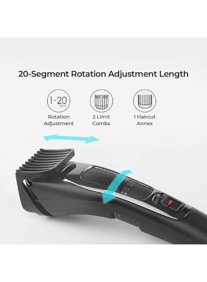 إنشن ماكينة قص الشعر اللاسلكية Enchen Sharp 3S باللون الأسود - Image 5