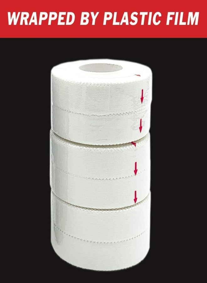 Sfuchin White Athletic Tape (6 Pack 0.5" 30ft) - Finger Tape - Medical Tape - Foot Tape - No Sticky Residue & Easy to Tear - for Rock Climbing, Jiu-Jitsu, Grappling, Martial Arts, Hockey Stick, Lifters - Image 5