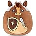 Glow Guards 13 Inch Horse Plush Pillow Cute Knight Horse Stuffed Animal Holding Shield Sword Soft Plush Toy Birthday Gift for Boys Girls Kids - Image 2