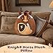 Glow Guards 13 Inch Horse Plush Pillow Cute Knight Horse Stuffed Animal Holding Shield Sword Soft Plush Toy Birthday Gift for Boys Girls Kids - Image 4
