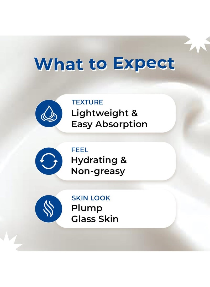  مودي 7D Hydro Burst Hydro Burst Moisture Magnet Night Cream بحمض الهيالورونيك | يصلح البقع الداكنة والشوائب والتجاعيد | خالي من البارابين | مرطب خفيف الوزن وسريع الامتصاص وغير لزج، 30 مل - Image 4