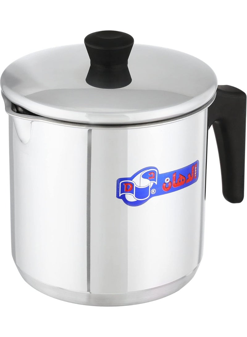 الدهان لبانة الامنيوم مع يد بكلايت من الدهان، مقاس 16 سم - لون فضي 6221124005458