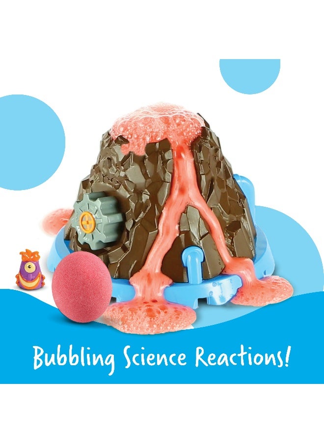 ليرننج ريسورسز موارد التعلم - مفاعل البركان الفوار "مخلوقات الكأس"، مجموعة تجارب علمية مع كائنات مفاجئة وأنشطة، للأعمار من 5 سنوات فما فوق - Image 2