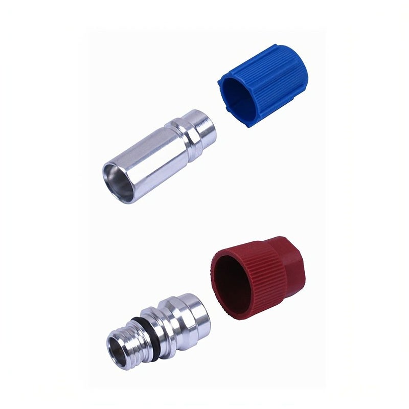 1pc Pack Car Air Conditioning Low Pressure Pipe Cap Dust Cap Valve Core Refrigerant Charging Interface Sealing Cap Compatible With Volkswagen - Image 1