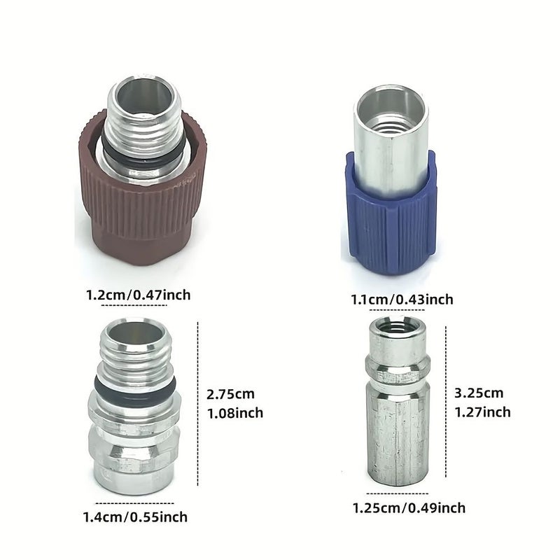 1pc Pack Car Air Conditioning Low Pressure Pipe Cap Dust Cap Valve Core Refrigerant Charging Interface Sealing Cap Compatible With Volkswagen - Image 3