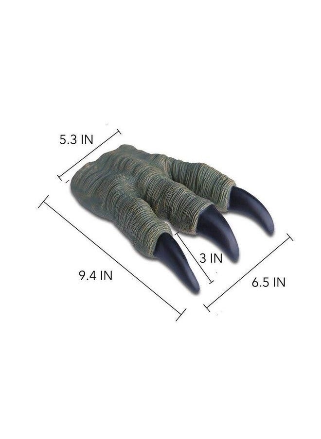 Generic - Zokomnart Dinosaur Claws Toys 2Pcs Jurassic World Roft Rubber Realistic Velociraptor Claws For Adult Kids Cosplay - Image 1
