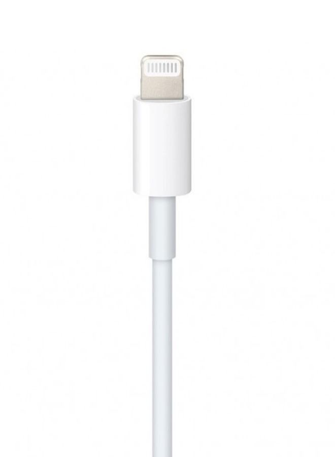 كابل USB C أصلي إلى Lightning لأجهزة Apple iPhone / iPad / Mac / iPod / AirPods ، أبيض - Image 3