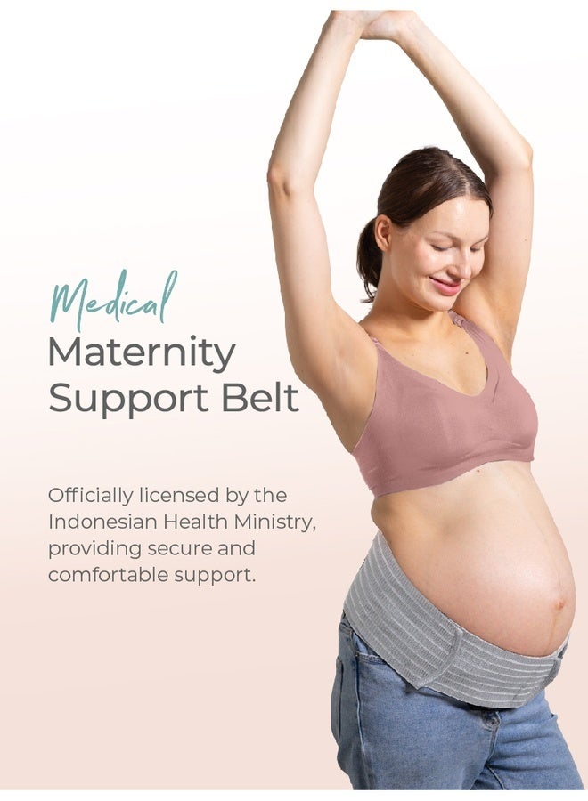 MOOIMOM Bamboo Maternity Support Belt - Black - M - Image 4