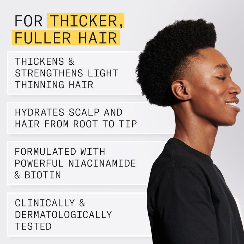 Nioxin Scalp + Hair Thickening System 1 Shampoo| For Natural or Untreated Hair with Light Thinning | With Niacinamide and Biotin | 16.9 Fl oz. - Image 5