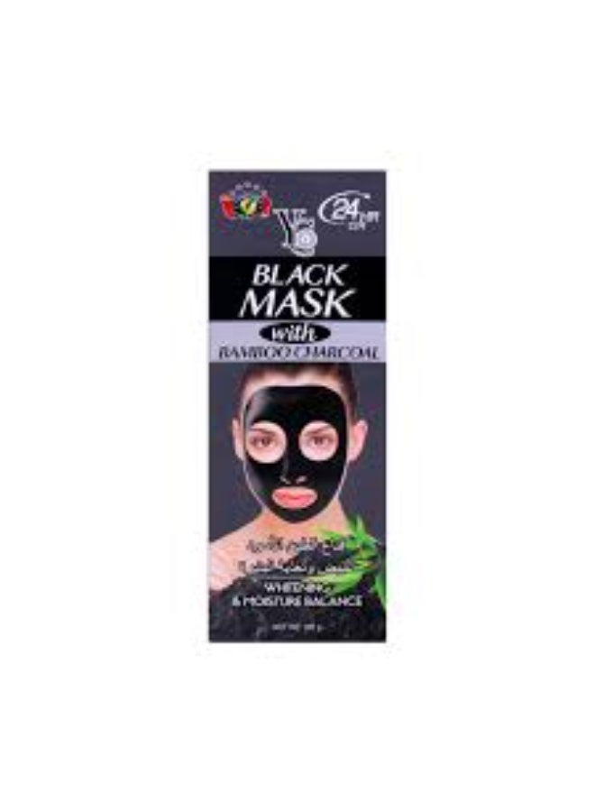 YC BLACK MASK WITH BAMBOO CHARCOAL 100G