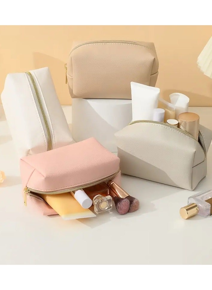 يوكانبي أنيقة بولي كلوريد الفينيل السفر حقيبة مستحضرات التجميل-محمولة ، منظم مكياج خالي من العطر مع تصميم نمط متقاطع - Image 3