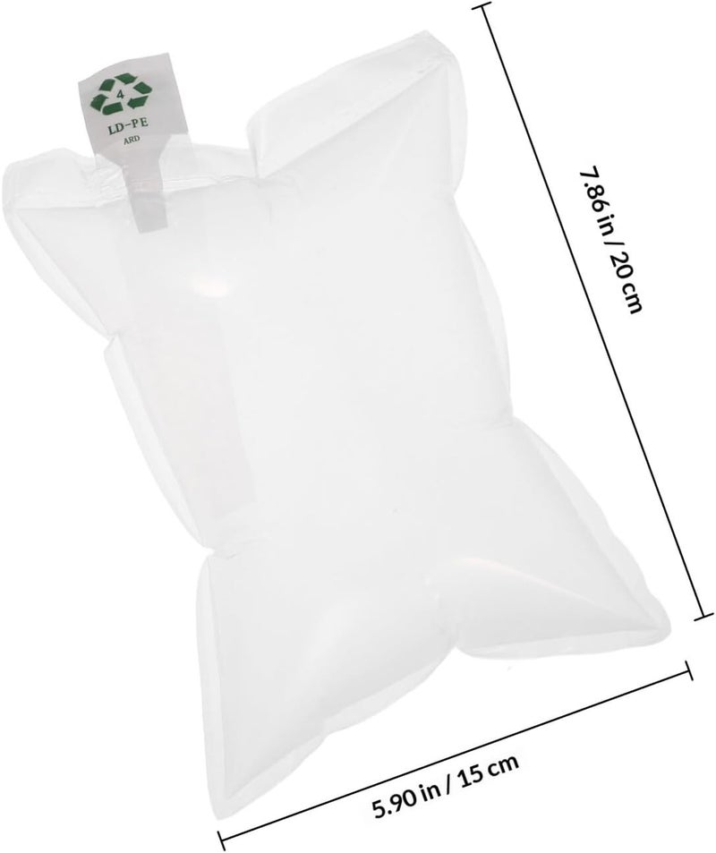 100pcs Inflatable Packaging Bags 15x20cm with Cushioning Fillers for Shipping Protection Compression Packing Sack Protective Inflatable Bags for Fragile Items for Packing - Image 2