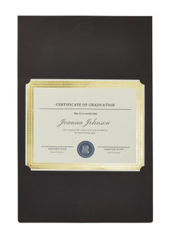 Y&D 12 Pack Black Tri Fold Certificate Holders for 8.5 11 In Letter Size Documents Graduation Awards Folder, Diploma Cover 13 x 9  - Image 5