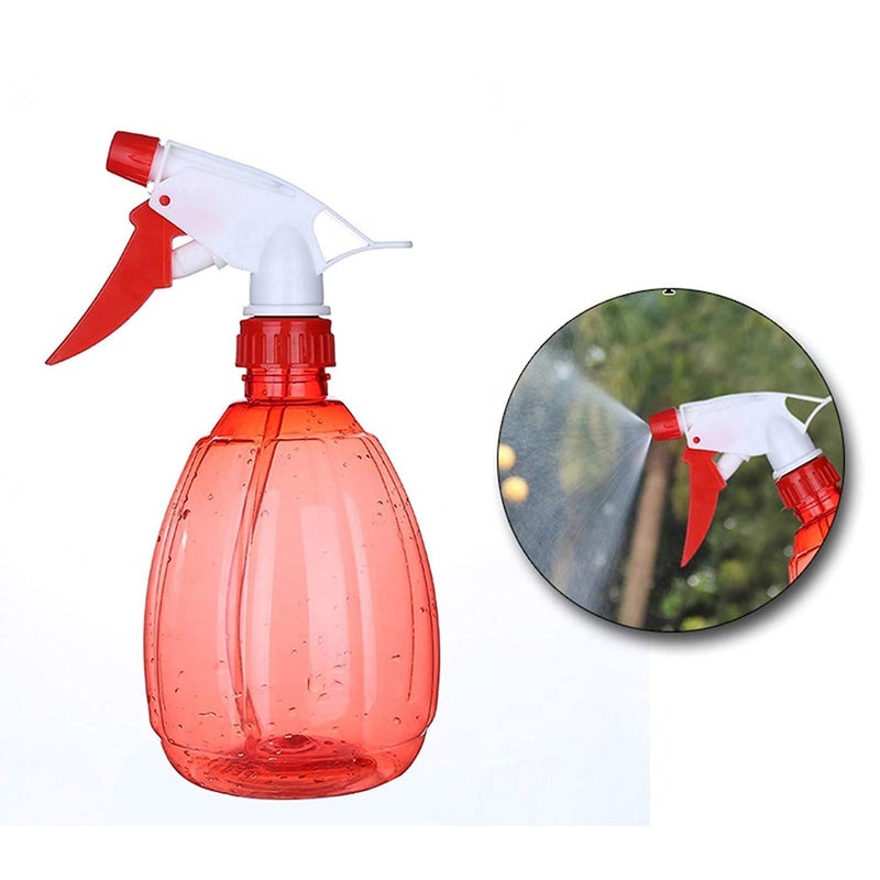 Fayby Spray Bottle Plastic Ironing Spray Bottles with Adjustable Nozzle Refillable Container Hair Sprays and Mist Bottle Trigger Squirt Water Sprayer Bottle for Plant 2 Psc_500ml Transparent - Image 5