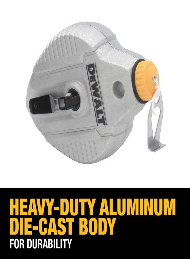 DEWALT Cast Aluminum Reel With Red Chalk (DWHT47255L) - Image 4