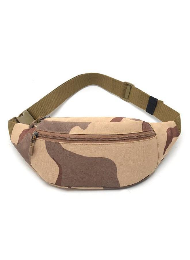 Generic OxFord Cloth Waterproof Outdoor Multi-Layer Sportswear Mobile Phone Waist Bag Men's Work Durable Crossbody Mountaineering Bag-Color:Three Colors  - Image 1