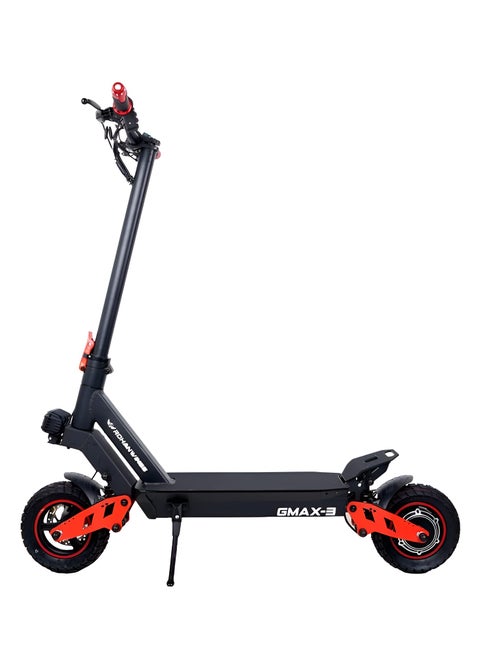 G max3 Kick Scooter 2025, 1800 watt Brushless motor, 48V 13ah battery, front & rear shock absorbers, with Digital Display Meter, with Gifts Helmet and Vest