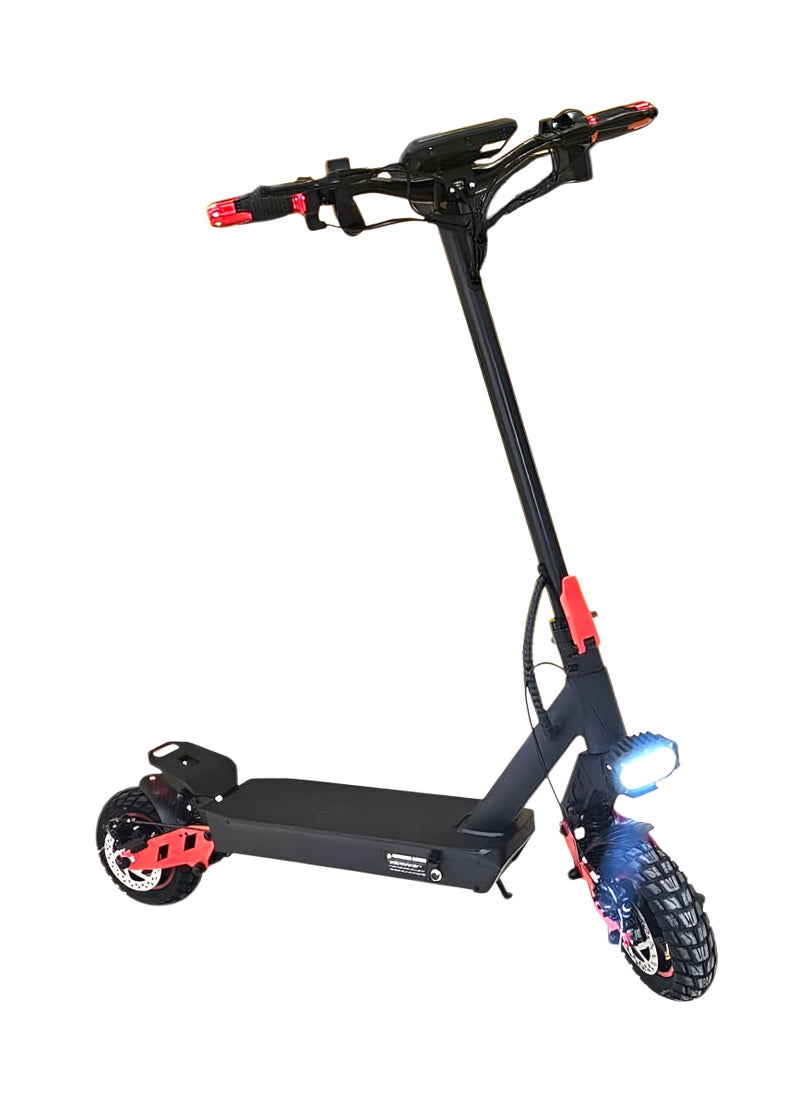 G max3 Kick Scooter 2025, 1800 watt Brushless motor, 48V 13ah battery, front & rear shock absorbers, with Digital Display Meter, with Gifts Helmet and Vest
