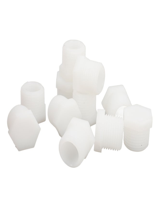 12PCS RV Water Heater Drain Plug Kit 1/2 Inch Camper White Plastic Drain Plug for Atwood Water Heaters - Image 3