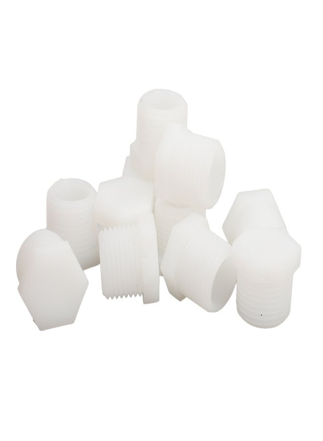 12PCS RV Water Heater Drain Plug Kit 1/2 Inch Camper White Plastic Drain Plug for Atwood Water Heaters - Image 2