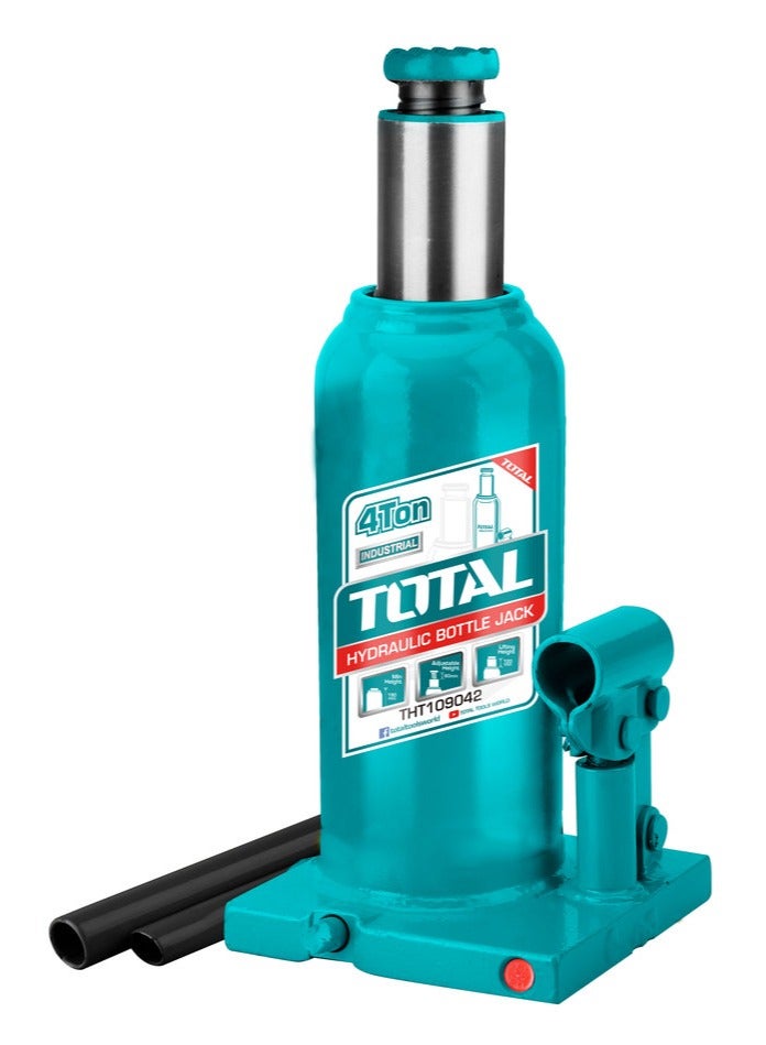 TOTAL Hydraulic Bottle Jack 4 Ton THT109042 - Image 1