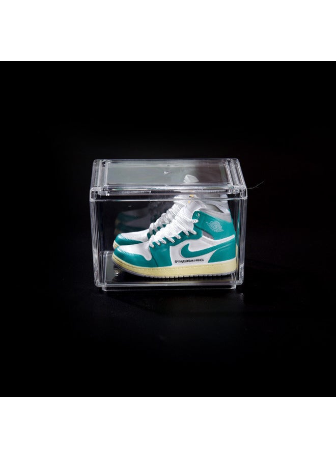 Creative Diy Model Desktop Decoration For Boys And Girls Birthday Gift Trendy Mini AJ Sneakers Shoes Wall-Color:1Di Funi - Image 1
