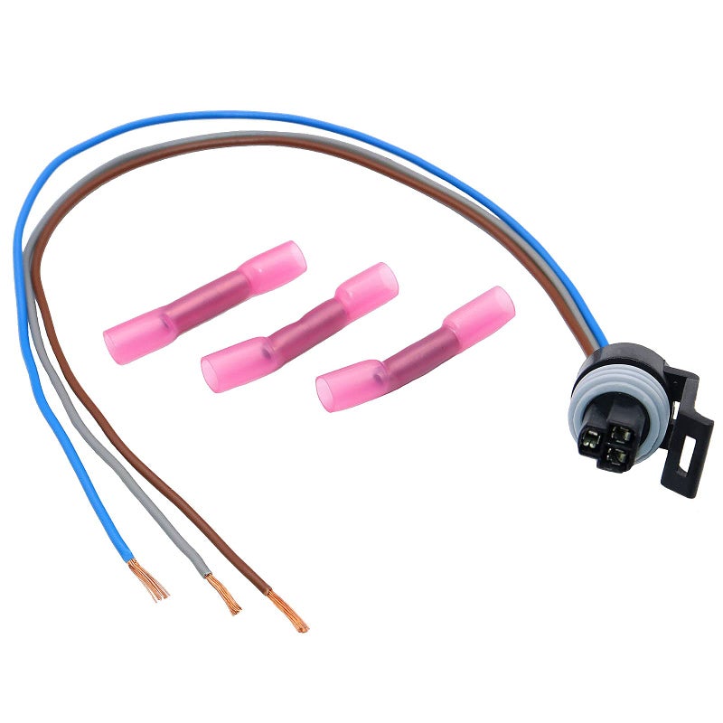 KEJSTED ICP Injection Control Pressure Sensor EBP Exhaust Back Connector Harness Pigtail 3 Way for Ford F250 F350 F450 F550 Super Duty Powerstroke Diesel 6.0L 6.4L 7.3L 5C3Z12224A 1832022C92 904-222