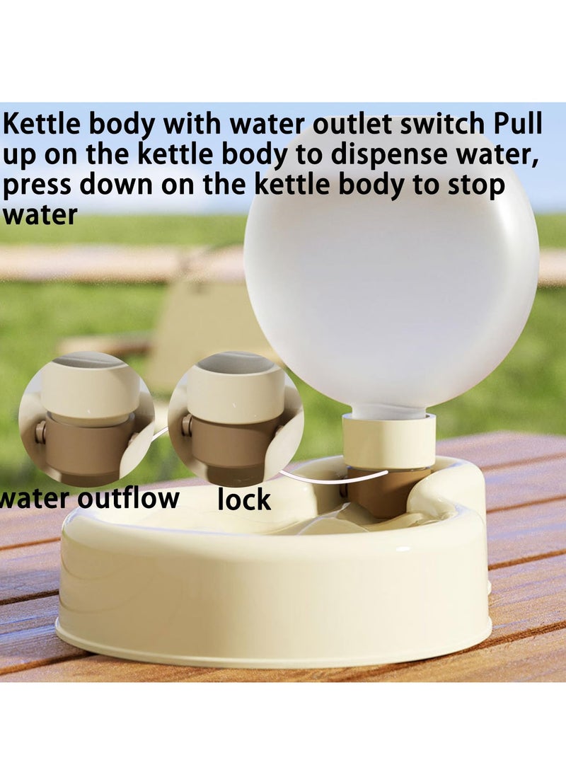 Dog Water Bottle, Leak-Proof Dog Water Dispenser with Foldable Bowl – Conveniently Doubles as a Feeding Bowl, for Pet Outdoor Walking Hiking Travelling - Image 5