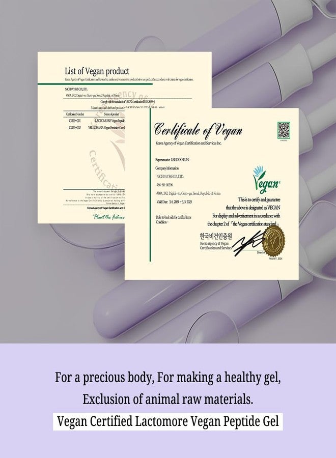 LACTOMORE Vegan Peptide Gel | Intimate Recovery Gel | Hydration & Comfort | With Peptide, Niacinamide & Lactobacillus (0.06 Fl Oz (Pack of 3 - Image 5