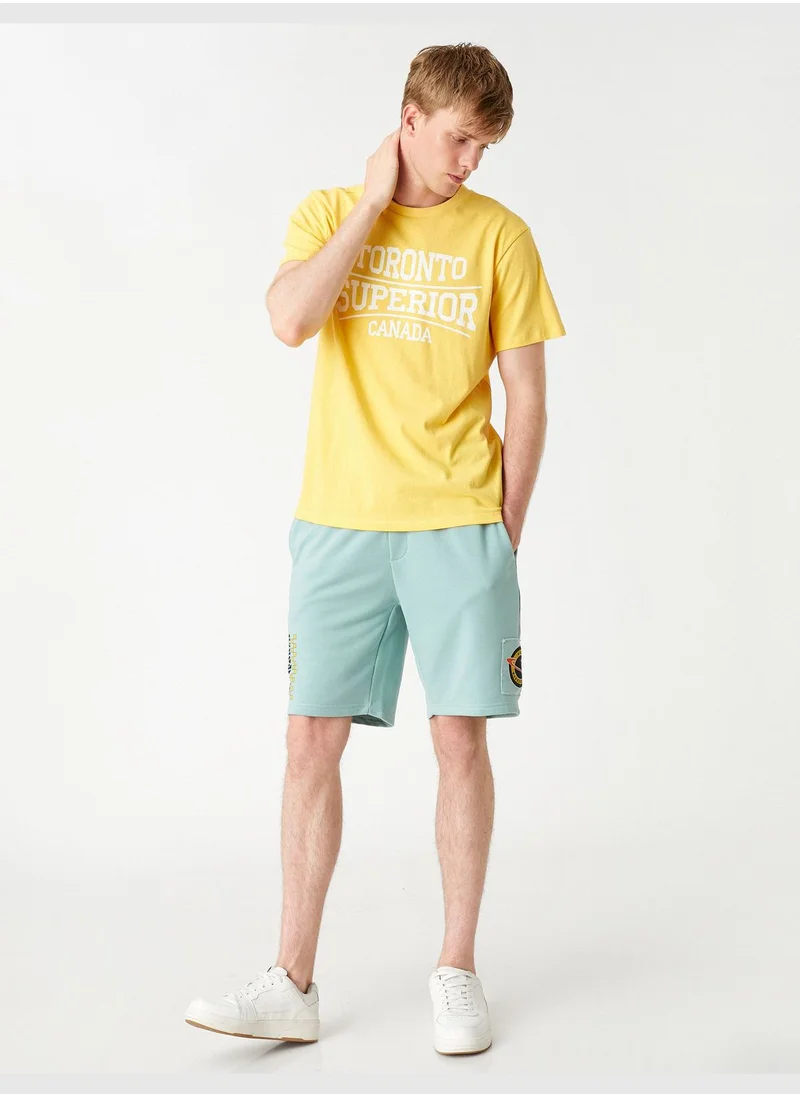 كوتون Printed Shorts