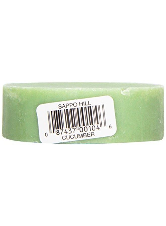 Sappo Hill Soap Bar Soap Cucumber 35 oz - Image 4