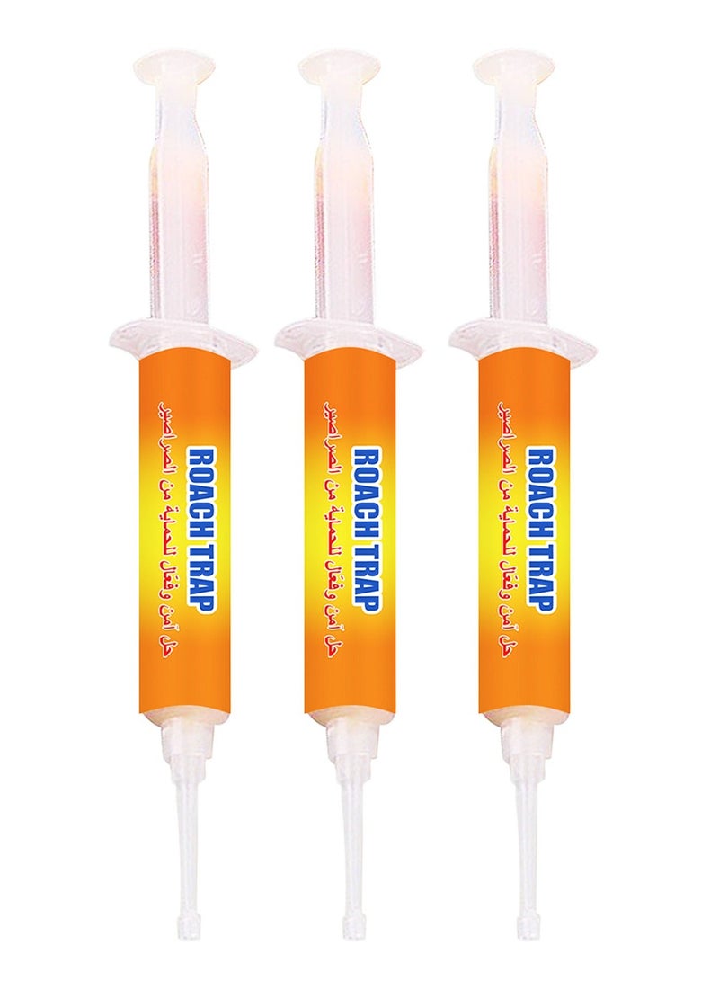 JUE-FISH Cockroach Gel Killer for Homes & Kitchens - Safe Cockroach Control Gel Eliminates Roaches 3PCS - Image 1