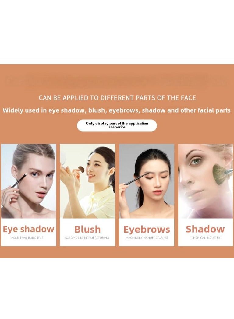 يوكانبي 3 قطع فرشاة أحمر خدود مسطحة - فرشاة مكياج كثيفة لتطبيق كريم الأساس، أداة تجميل احترافية - Image 5