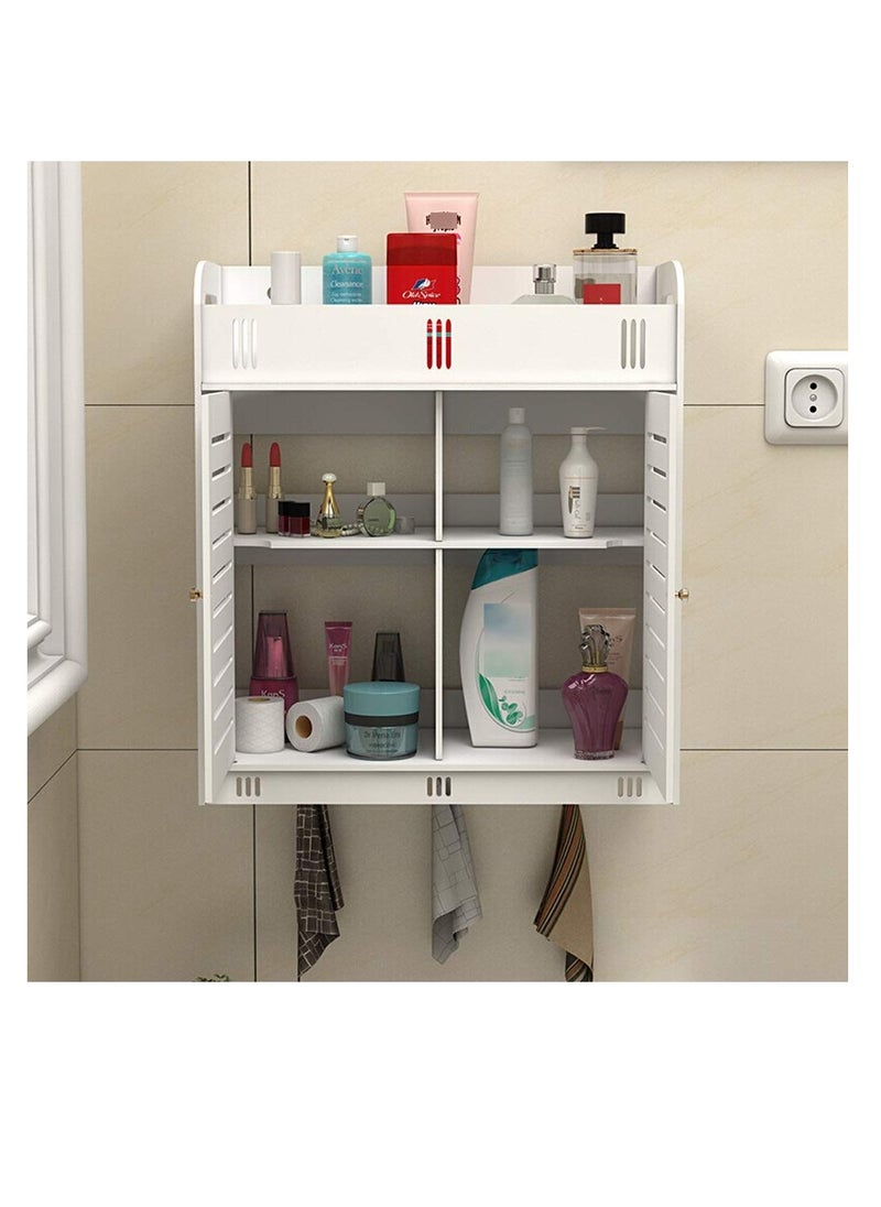 Cosmetic Storage Box, Toiletries Storage Organizer, Bathroom Storage Organizer, Wall Mounted Drawer Type, Small Objects Storage Containers