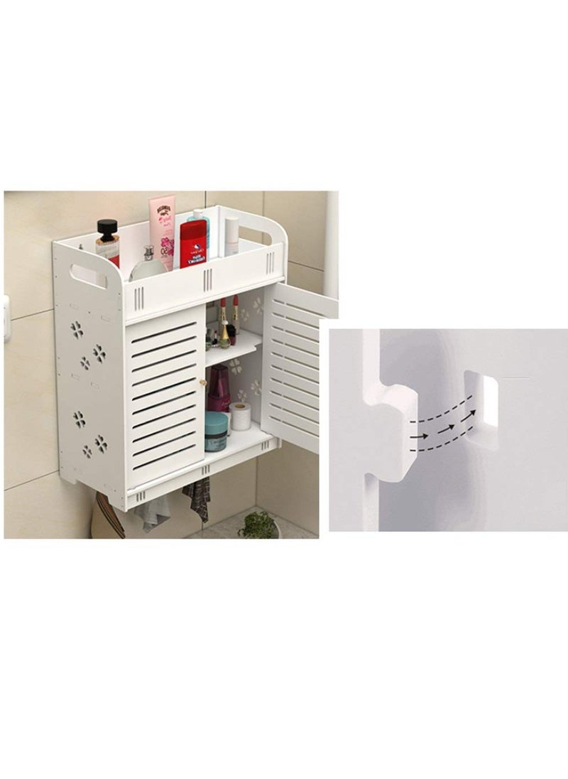 Cosmetic Storage Box, Toiletries Storage Organizer, Bathroom Storage Organizer, Wall Mounted Drawer Type, Small Objects Storage Containers
