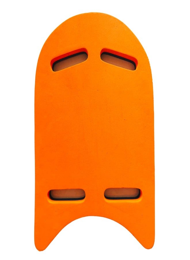 KARBD 4 Cut Swimming Kickboard Floating Board for Swimming Training Aid Exercise Equipment Pool Swim Safe Trainer Lessons Kickboards for Adults Children with 4 Holes Dual Color (Medium, Yellow Orange) - Image 3