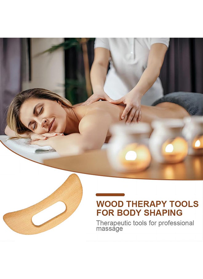 Depend - Wooden Massage Tools Gua Sha Tools, Scraping And Massaging Muscles To Relax The Muscles Throughout The Body, Achieving The Effect Of Relieving Body Pain - Image 1