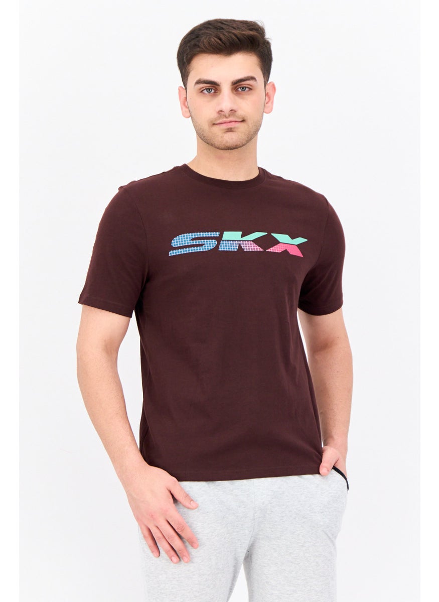 Men Sportswear Fit Short Sleeves Training T-shirt, Dark Burgundy - pzsku/ZD470B98C0EEC73AA5031Z/45/_/1739455530/b764c7e9-9ea1-4a66-abff-57867fc3b4ce