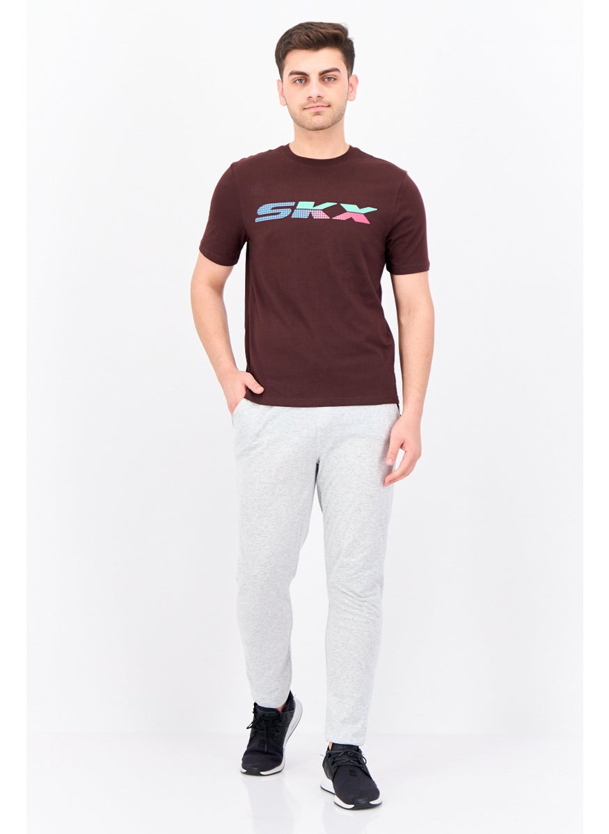 Men Sportswear Fit Short Sleeves Training T-shirt, Dark Burgundy - pzsku/ZD470B98C0EEC73AA5031Z/45/_/1739455533/5210cf86-1237-4864-a419-1d714514b1ce