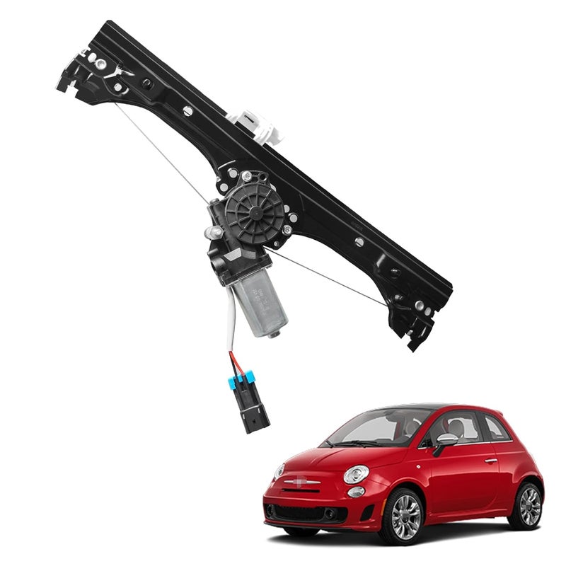 YIUIY Front Right Power Window Regulator and Motor Assembly for Fiat 500 1.4L (2012-2019) - Image 1