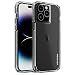 Pelican Ranger Series iPhone 14 Pro Max Case 67 Wireless Charging Compatible AntiYellow Protective Phone Case with AntiScratch Tech 15ft MILGrade Drop Protection 14 Pro Max Cover Clear - Image 2
