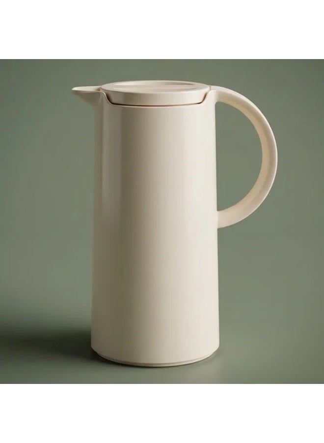 helios Thermos, 1 Liter, Glass Inner Container - Cream - Image 1